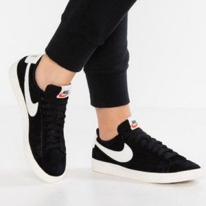 Nike SB Blazer Low GT Skate Shoe Black Sail Women's 12